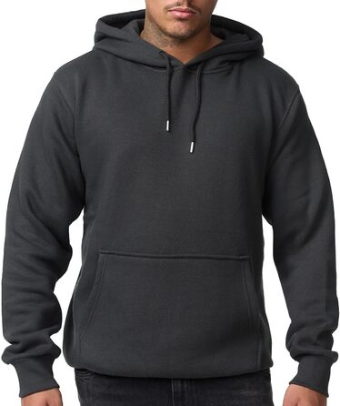 Світшот з капюшоном Smith & Solo чоловічий, на блискавці, Slim Fit, для тренувань, бавовна, розмір L, антрацит