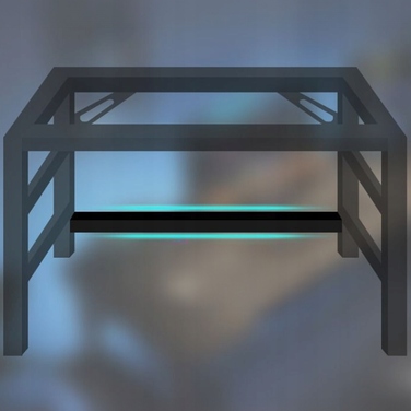 Ігровий стіл Muvu, 120 x 74 x 60 см