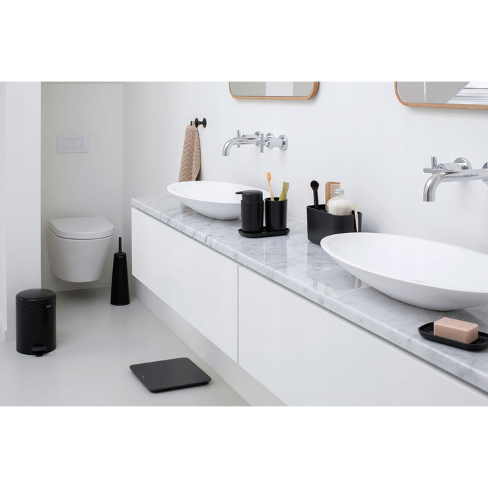 Аксесуари для ванної кімнати Brabantia ReNew, білі, 3 шт.