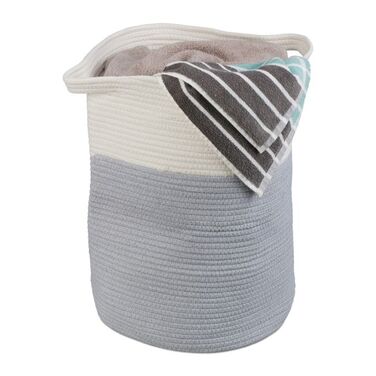 Relaxdays Cotton Storage Basket