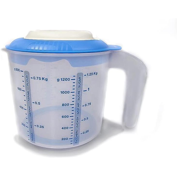 Мірний стакан Tupperware Candy Mini 1,25 л синій для випікання і змішування