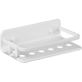Прямокутний алюмінієвий кошик TATAY Serenity білий 10x20x5,5 см