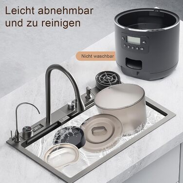 Автомат для годування котів з таймером – 4L, програмований, точний контроль порцій, чорний