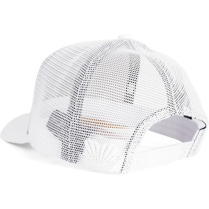 Кепка бейсболка Blackskies Essentials Trucker (унісекс) - біло-коричнева, сітчаста, для чоловіків та жінок, вуличний стиль, літо