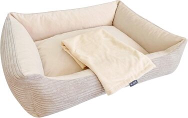 М'яка підстилка для собак та котів 60x40 см, бежева - 4L Textil