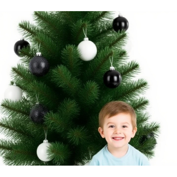 Relaxdays Set of Christmas Baubles