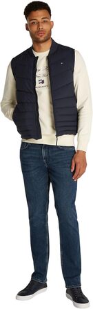 Жилет чоловічий Tommy Hilfiger Mix Quilt водонепроникний, великий розмір 3XL, колір Blue (Desert Sky)