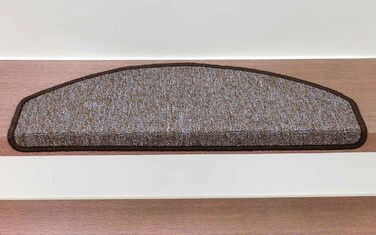 Ступінчасті килимки Kettelservice-Metzker Rambo - різні комплекти та кольори (14 шт., коричневий)