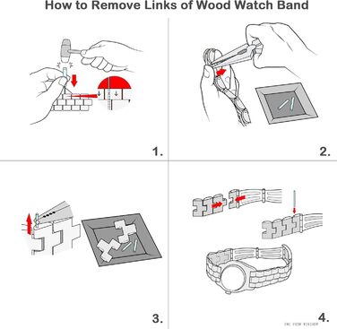 Чоловічий дерев'яний годинник Uwood Serie: аналоговий кварц, вінтажний стиль, римські цифри, сандалове дерево, ручної роботи, чорний колір