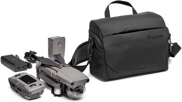 Manfrotto Advanced Shoulder Bag M III - Сумка для дзеркальної та бездзеркальної камери з об'єктивом, з кріпленням для штатива та дощовиком