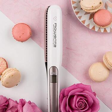 Rowenta Premium Care Brush & Straight SF7510F0: Випрямляч-щітка з кератино-кашеміровим покриттям та іонізацією