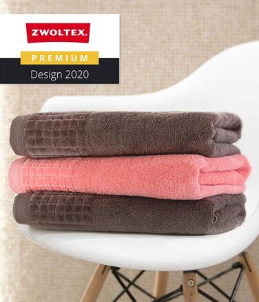 ZWOLTEX надм'які рушники з 100% єгипетської бавовни, комплект 6 шт., виготовлено в ЄС, гостьові, для ванної, обличчя та душу, темно-сині