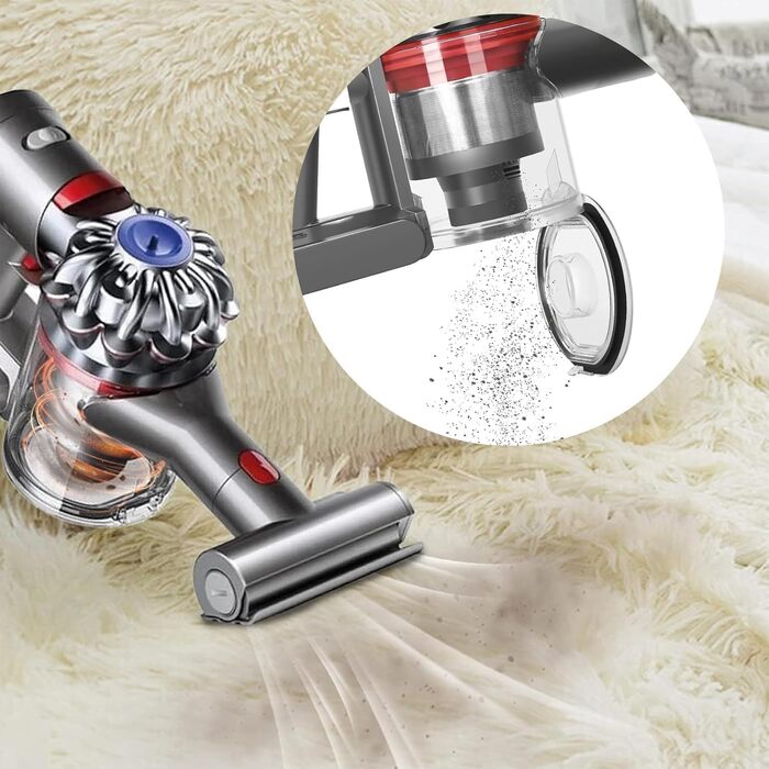 Dyson V8 & V7 Dustbin | Replacement Parts Compatible with SV10 SV11 | High-Quality Dust Container & Waste Bin | Easy Installation