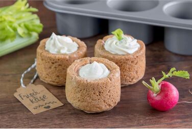 Städter - Baking Series - Baking Sheet for Cake Cups - high-quality non-stick coating - 35 x 27 cm