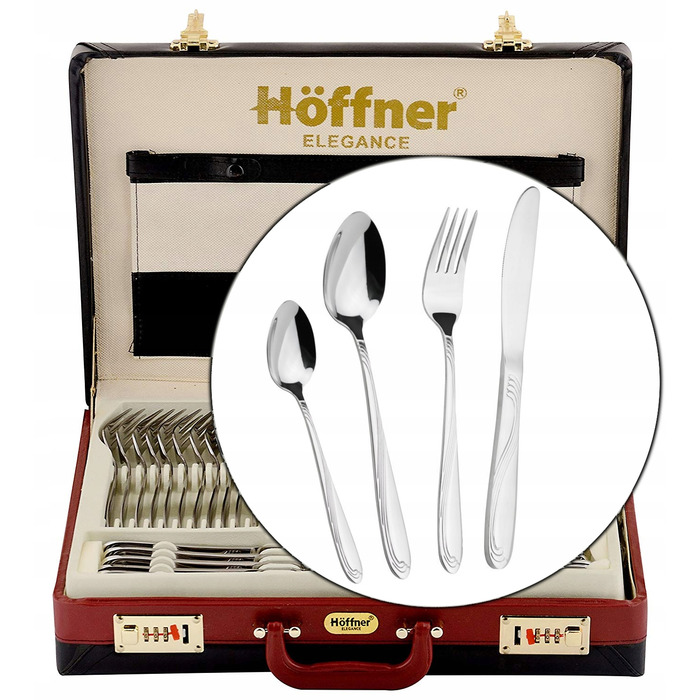 Набір столових приборів Hoffner Elegance, 72 предмети