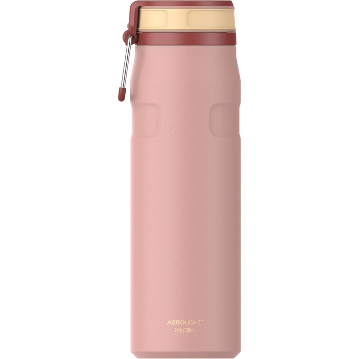 Термопляшка Stanley IceFlow Bottle Twist Flip 0.47L з кришкою-клапаном, герметична, Peach Rose