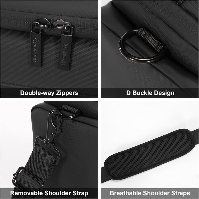 Чохол для камери Cwatcun: сумісний з Canon, Nikon, Sony (LR/DLR), водонепроникний, компактний, чорний (3.0, L)