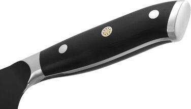 Набір кухонних ножів Wakoli Titanium Noir (3 шт.) з титанового покриття, 17 см, з нержавіючої сталі, G10 ручка. Ідеально для овочів, фруктів, зелені та хліба. У подарунковій коробці.