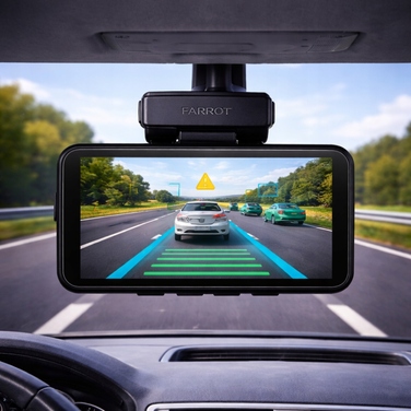 Автомобільний відеореєстратор FARROT A8 4K з GPS, WiFi, передньою та задньою камерами та функцією ADAS