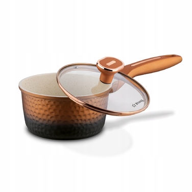 Набір алюмінієвих каструль Starke Pro Texture Copper, 10 предметів