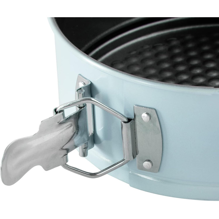 Форма для випічки Wenco Premium Mini-Springform, кругла, Ø 18 см, з антипригарним покриттям, з вуглецевої сталі, м'ятно-зелена (версія 2022)