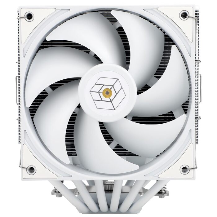 Кулер для процесора Thermalright Royal Pretor 130 Ultra White, двовежевий повітряний охолоджувач з 7 тепловими трубками для AM4/AM5, Intel LGA1851/1700/115x/2011, білий