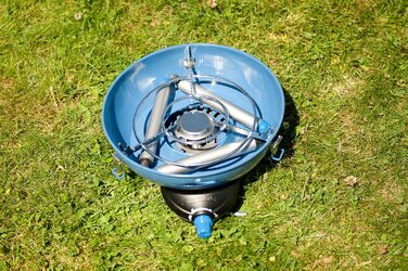 Газовий гриль Campingaz Party Grill 400 R для кемпінгу та пікніка, антипригарна плита, універсальний готувальний пристрій