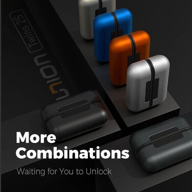 Електричний грілка для рук OCOOPA MagTwins, 10000 mAh, 2 шт., 4 режими нагріву, USB power bank для зими, чорний