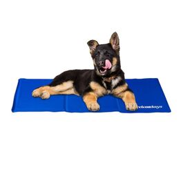 Охолоджуючий килимок Relaxdays Dog синій