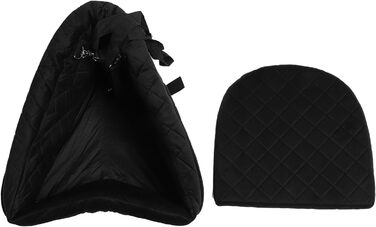 Автокрісло для собак, чорне: безпечне та стабільне автокрісло для маленьких собак, для заднього та переднього сидіння