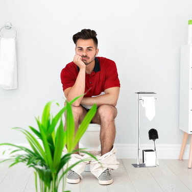 Туалетний набір Relaxdays з поличкою