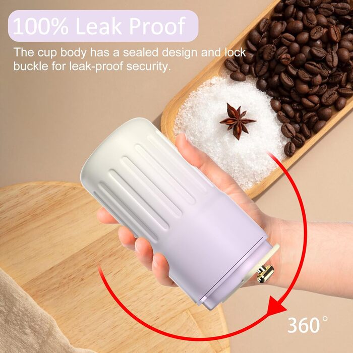 Термокружка для кави HomeAlexa з цифровим дисплеєм, 410 мл, нержавіюча сталь 316, ізольована, з кришкою, не протікає, для подорожей