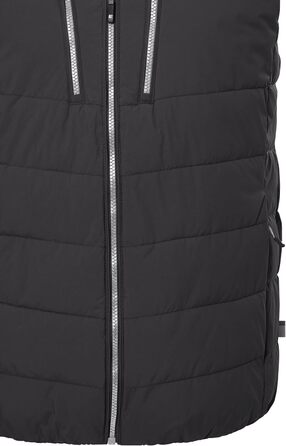 Жилет Killtec Kow 10 Mn Qltd Vst Steppweste з капюшоном, темний антрацит, XL