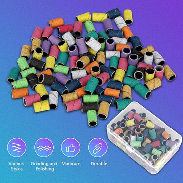 Набір свердл для нігтів Depvko 13 шт. (вольфрам карбід, кераміка, діамант) для манікюру та педикюру