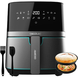 Фритюрниця Cecotec Cecofry Full InoxBlack 5500: 5.5 л, 1600 Вт, 8 режимів, PerfectCook, сталь
