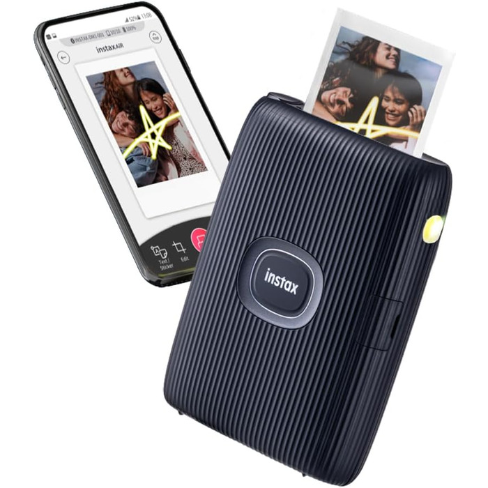 Друк фото з телефону: InstaX Mini LINK2 - компактний принтер (Space Blue)