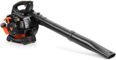 Бензиновий повітродув FUXTEC FX-LB126ECO, 2-тактний двигун 1 к.с., 0,7 кВт, 60 м/с, 4,5 кг, 450 мл