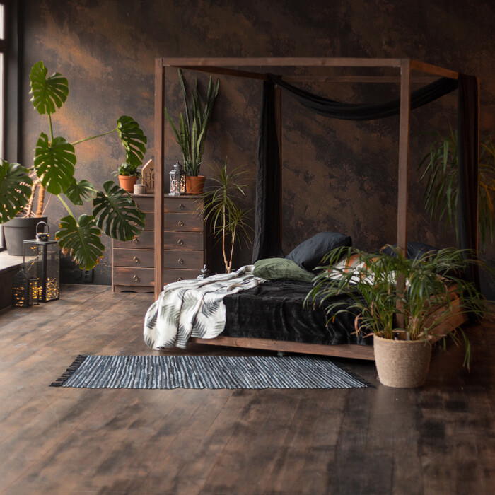 Килимок Relaxdays Flickenteppich з екошкіри та бавовни