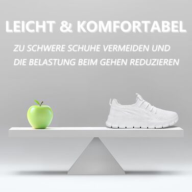 Жіночі кросівки для бігу та ходьби, Slip-On, сітка, білі, 38 EU
