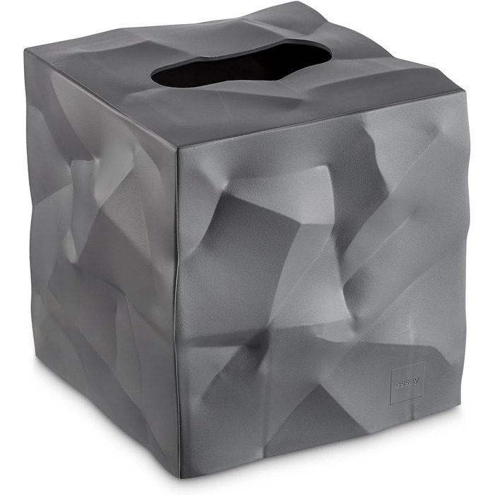 Essey Cosmetic Tissue Box Wipy Cube I, square tissue box dispenser, design tissue box, 13x13x13 cm