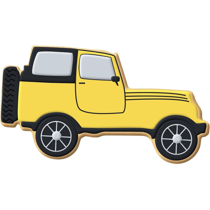 Форма для печива SUV, військовий позашляховик, 10,8 см, сталева