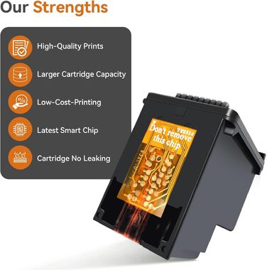Комплект картриджів 302 XL для принтерів HP Envy 4520, 4522, 4525, 4527, Officejet 3830, 3831, 4650, 5230, DeskJet 1110, 2130, 3630, 3636, 3639 (чорний, кольоровий)