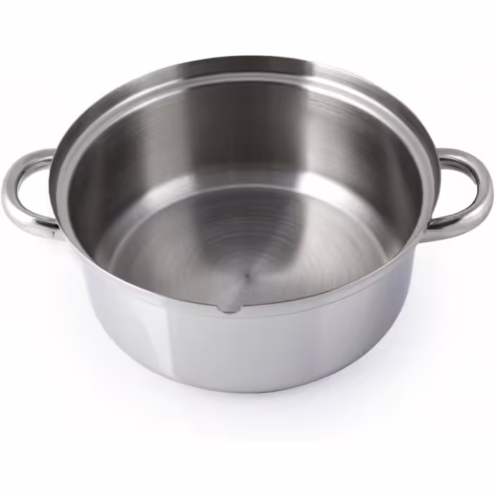 Grafner 8.5 Liter Stainless Steel Steamer/Juicer, diameter Ø26cm, with drain tap and glass lid, induction-compatible, ideal for juice and jelly, fruit pot juicer, fruit press, fruit and vegetable juicer.