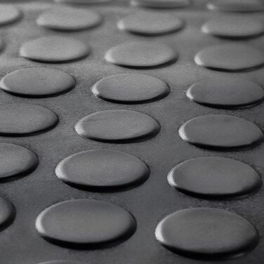 Rubber Threshold Ramps - Non-Slip Transition Mats for Indoor/Outdoor Use - 5 Piece Set