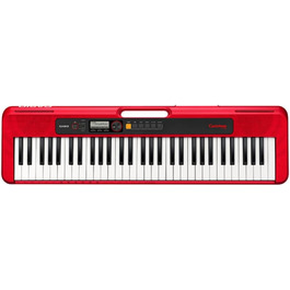 Клавішний інструмент Casio Casiotone CT-S200RD: 61 клавіша, 400 звуків, 77 ритмів, червоний колір