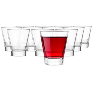 Набір келихів для шнапсу/шоту Glasmark KROSNO 1992 (12 шт) 60 мл, прозорі, міцне скло, для посудомийної машини