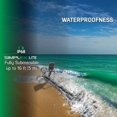 Металошукач Nokta Simplex Lite з DD котушкою 9.5 дюймів (водонепроникний, вібрація), всі режими пошуку