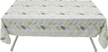 Large outdoor tablecloth, 240 cm long, stain-resistant, weatherproof for outdoor use, for garden, balcony & terrace, garden table cover … (135x240 cm)