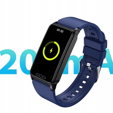 Смарт-годинник Smart-Trend: моніторинг глюкози, температури та ЕКГ, чорний