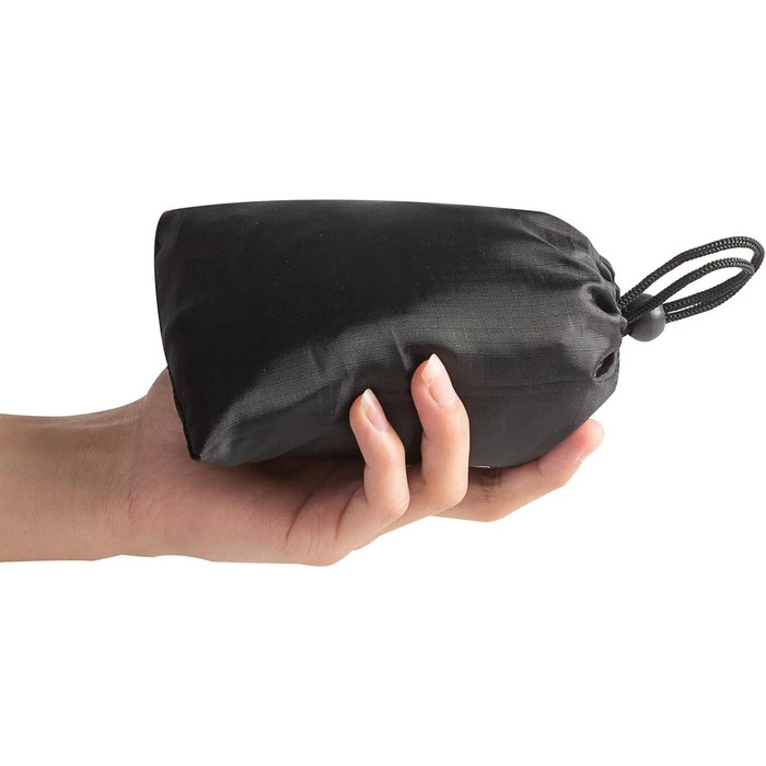 Надувна подушка для подорожей з м'якого велюру - підтримка шиї для авто, літака, поїзда, офісу. Сіра, з сумкою.